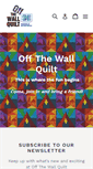 Mobile Screenshot of offthewallquilt.com